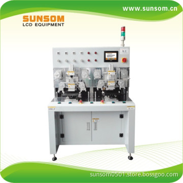 2014 New Pulse hot bar press machine to rework Flat cable Flex cable on the LCD for iPhone and Sumsung through ACF adhesive